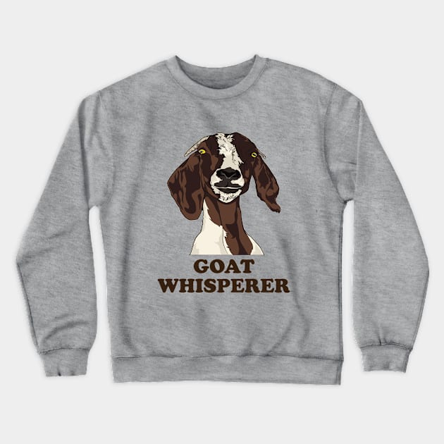 Goat - Goat Whisperer Crewneck Sweatshirt by Kudostees